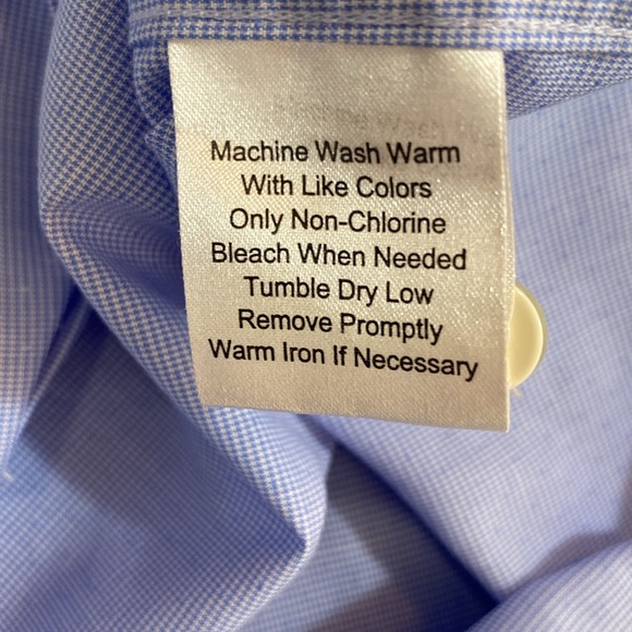 Joseph Abboud - button down shirt. Size 16 (32/33) - Picture 4 of 10